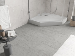 Mexen Flow+ ötszögletű zuhanytálca 90 x 90 cm, fényes fehér - 46P109090H