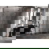 Mexen Lunar L cabină de duș semicirculară cu deschidere dreapta 100 x 90 cm, transparent, aur roz - 833L-100P-090L-60-00