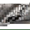 Mexen Lunar L cabină de duș semicirculară cu deschidere dreapta 100 x 90 cm, transparent, aur roz - 833L-100P-090L-60-00
