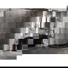 Mexen Lunar L cabină de duș semicirculară cu deschidere dreapta 100 x 90 cm, transparent, aur roz - 833L-100P-090L-60-00