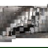 Mexen Lunar L cabină de duș semicirculară pivotantă dreapta 90 x 70 cm, transparent, cupru periat - 833L-090P-070L-65-00