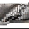 Mexen Lunar L cabină de duș semicirculară pivotantă dreapta 90 x 70 cm, transparent, cupru periat - 833L-090P-070L-65-00