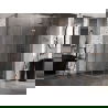Mexen Lunar L cabină de duș semicirculară pivotantă dreapta 90 x 70 cm, transparent, cupru periat - 833L-090P-070L-65-00