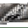 Mexen Lunar L cabină de duș semicirculară cu deschidere dreapta 100 x 90 cm, transparentă, gun metal - 833L-100P-090L-95-00