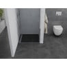 Mexen Pretoria lengő zuhanyajtó 75 cm, Átlátszó, Króm - 852-075-000-01-00
