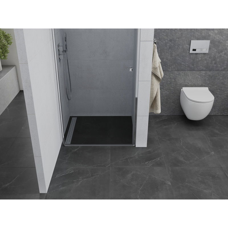 Mexen Pretoria ușă de duș batantă 95 cm, transparentă, crom - 852-095-000-01-00
