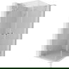 Cabină de duș Mexen Lunar L Duo cu ușă pivotantă 90 x 90 cm, transparent, crom - 834L-090L-090P-01-00