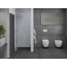 Mexen Pretoria ușă de duș batantă 70 cm, grafit, crom - 852-070-000-01-40