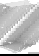 Mexen Lunar Duo cabină de duș cu ușă batantă stânga 75 x 70 cm, transparent, albă - 834-075L-070P-20-00