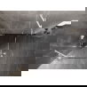 Mexen Lunar Duo cabină de duș cu uși batante 75 x 75 cm, transparent, alb - 834-075L-075P-20-00