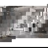 Mexen Lunar L Duo nyíló zuhanykabin 120 x 70 cm, áttetsző, króm - 834L-120L-070P-01-00
