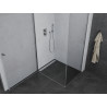 Mexen Pretoria 70 x 80 cm-es nyíló zuhanykabin, átlátszó, króm - 852-070-080-01-00