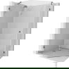 Mexen Lunar ötszögletű zuhanykabin balra nyíló 100 x 90 cm, átlátszó, gun metal - 831-100L-090P-95-00-L