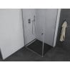Mexen Pretoria cabină de duș articulată 85 x 90 cm, transparent, crom - 852-085-090-01-00