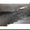 Cabină de duș Mexen Lunar pentagonală, stânga, 100 x 80 cm, transparentă, nichel periat - 831-100L-080P-97-00-L