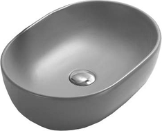 Mexen Viki chiuvetă de blat 48 x 35 cm, gri deschis mat - 21054861