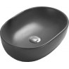 Mexen Viki chiuvetă de blat 48 x 35 cm, gri închis mat - 21054871
