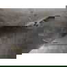 Mexen Lunar Duo cabină de duș cu uși batante 100 x 100 cm, transparentă, auriu periat - 834-100L-100P-55-00