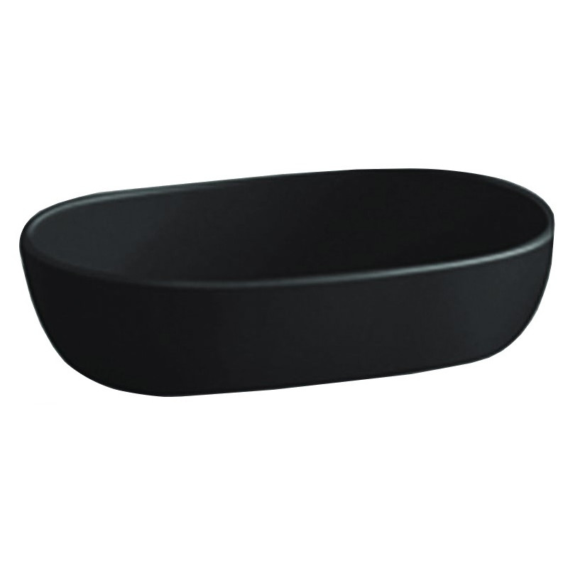 Mexen Viki 59 x 40 cm-es, fekete fényes pultra szerelhető mosdó - 21056070