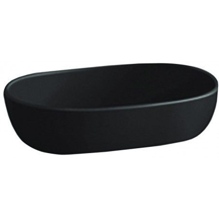 Mexen Viki 59 x 40 cm-es, fekete fényes pultra szerelhető mosdó - 21056070