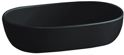 Mexen Viki 59 x 40 cm-es, fekete fényes pultra szerelhető mosdó - 21056070