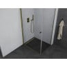 Mexen Pretoria cabină de duș cu balamale 90 x 100 cm, transparent, Aurie - 852-090-100-50-00