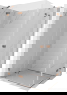 Mexen Lunar Duo cabină de duș cu deschidere pe stânga 115 x 95 cm, transparent, aur roz - 834-115L-095P-60-00