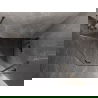 Mexen Lunar cabină de duș pentagonală basculantă dreapta 100 x 80 cm, transparentă, gri pistol periat - 831-100P-080L-66-00-P