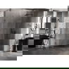 Mexen Lunar cabină de duș pentagonală cu deschidere dreapta 100 x 80 cm, transparent, Gun Metal - 831-100P-080L-95-00-P
