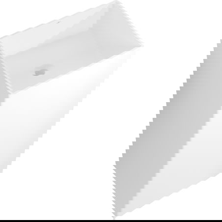 Mexen Xola-2 lavoar independent din conglomerat 45 x 45 cm, alb mat - 26594500