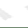 Mexen Toro zuhanytálca burkolat, 100-120 cm, fehér - 43910020