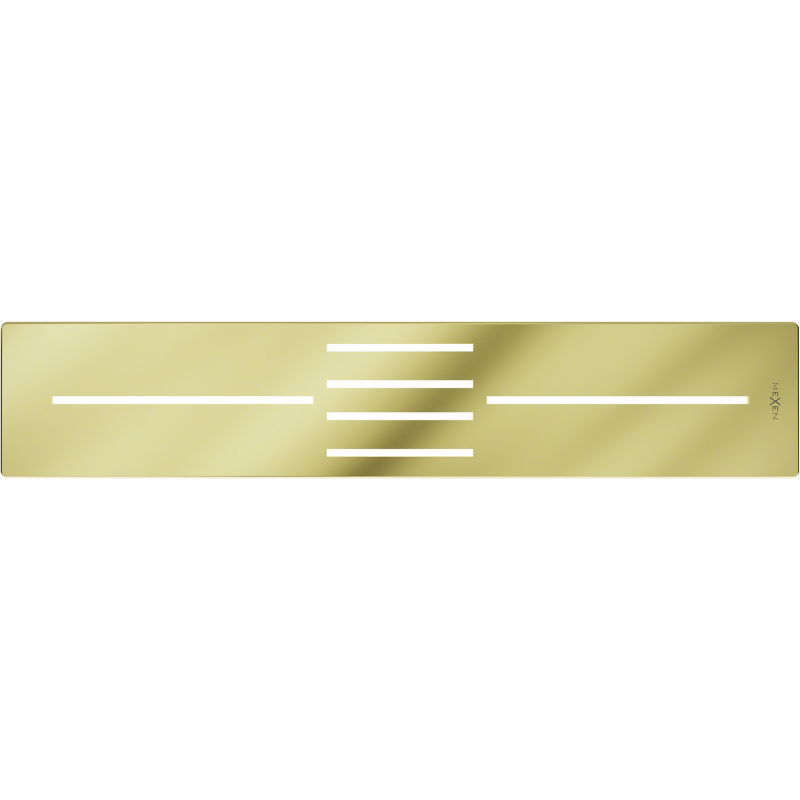 Mexen Toro masca pentru cadă de duș 100-120 cm, aurie - 43910050