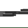 Mexen Toro mască pentru duș 100-120 cm, negru - 43910070