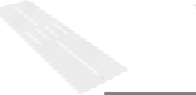 Mexen Toro mascare pentru cadă de duș 130-160 cm, albă - 43920020