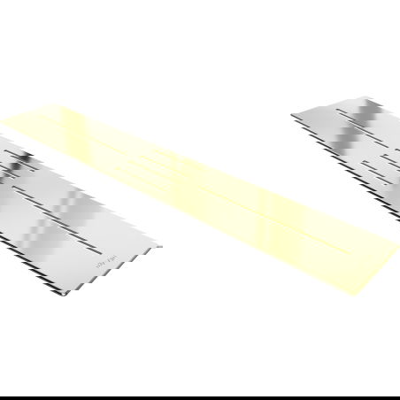 Mexen Toro mascare pentru cadă de duș 130-160 cm, aurie - 43920050