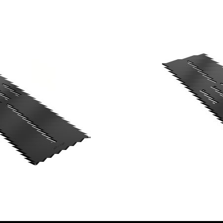 Mexen Toro zuhanytálca takaró 130-160 cm, fekete - 43920070