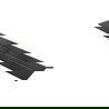 Mexen Toro masca pentru cadă de duș 130-160 cm, negru - 43920070
