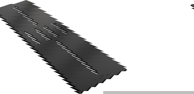 Mexen Toro mască pentru duș 130-160 cm, neagră - 43920070