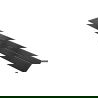 Mascare pentru duș Mexen Toro 170-200 cm, neagră - 43930070