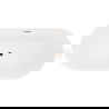 Mexen Luna Slim cadă de sine stătătoare 170 x 75 cm, albă, preaplin aur roz - 52041707500-60