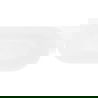 Mexen Oval Slim cadă de baie de sine stătătoare, montată pe perete 170 x 80 cm, albă, preaplin alb - 52661708000-20