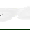 Mexen Oval Slim cadă freestanding de perete 170 x 80 cm, albă, preaplin auriu - 52661708000-50