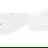 Mexen Oval Slim cadă independentă de perete 170 x 80 cm, albă, preaplin cupru periat - 52661708000-65