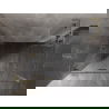 Mexen Lunar L Duo cabină de duș cu deschidere 80 x 75 cm, transparent, auriu periat - 834L-080L-075P-55-00