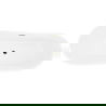 Mexen Dora cadă freestanding 160 x 75 cm, albă/neagră, preaplin auriu - 52071607575-50