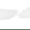 Cadă independentă Mexen Dora 170 x 75 cm, alb/negru, preaplin alb - 52071707575-20