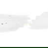 Mexen Dora cadă de sine stătătoare 170 x 75 cm, alb/negru, preaplin auriu periat- 52071707575-55