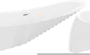 Mexen Lotos szabadon álló kád 170 x 75 cm, fehér, selyemfényű réz túlfolyó - 52051707700-65