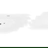 Mexen Lotos cadă freestanding 170 x 75 cm, albă, preaplin metal armat - 52051707700-95