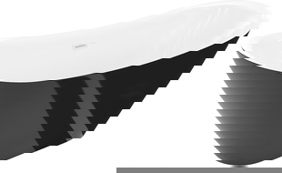 Mexen Lotos szabadon álló kád 170 x 75 cm, fehér/fekete, fehér túlfolyó - 52051707775-20